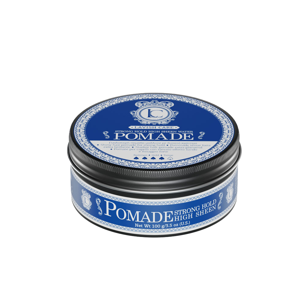 Pomade voor mannen, glanzende finish